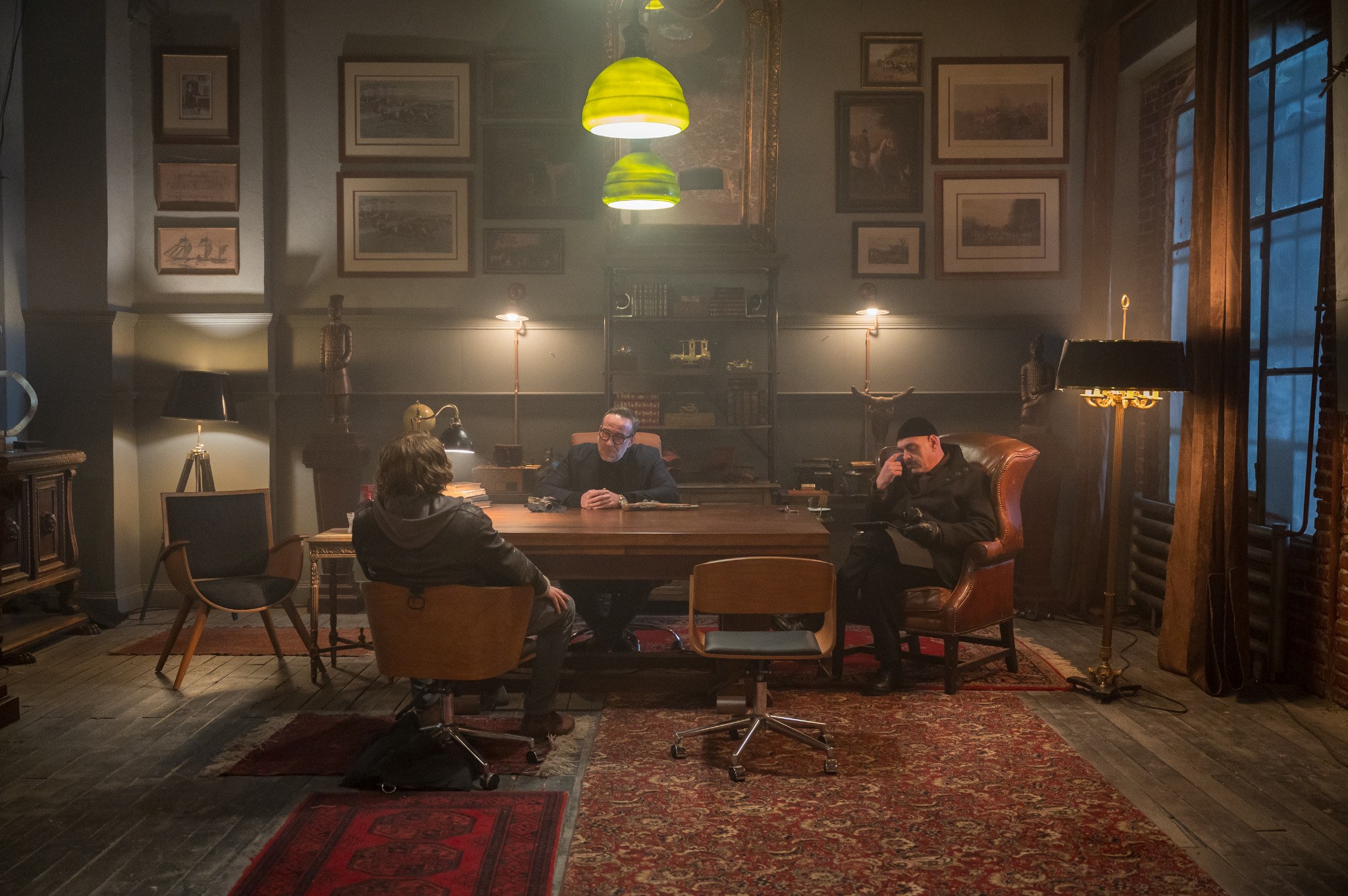 Behind-the-scenes photograph from the production of April X.