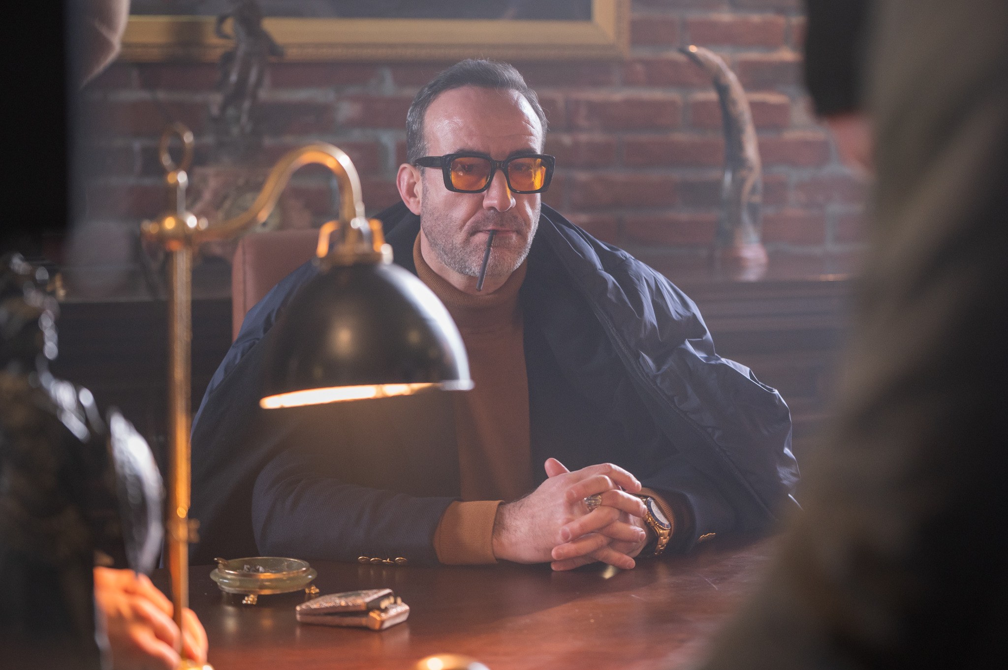 Behind-the-scenes photograph from the production of April X.